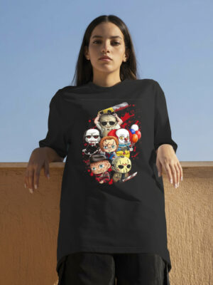 Remera: Villanos Chibi Memoestampados