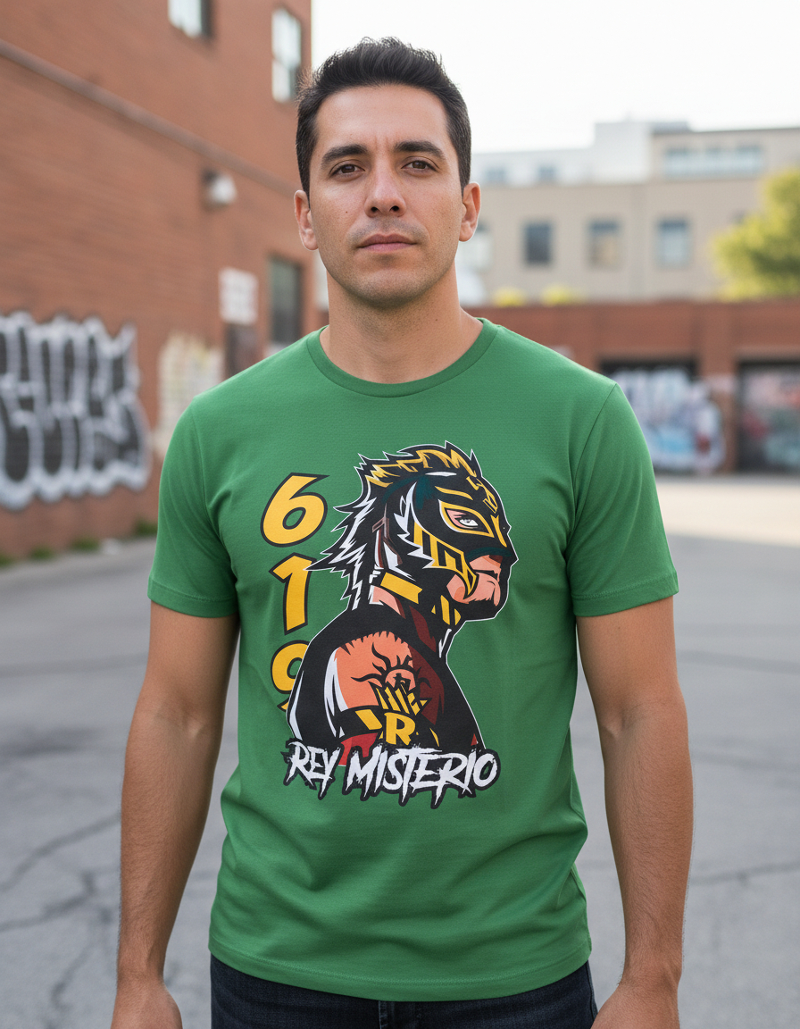 Remera: Rey Misterio Memoestampados - Imagen 20