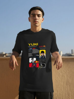 Remera: F1 Yuki Tsunoda Red Bull Memoestampados