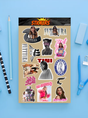 Pack Pegotines Stickers Tini Memoestampados