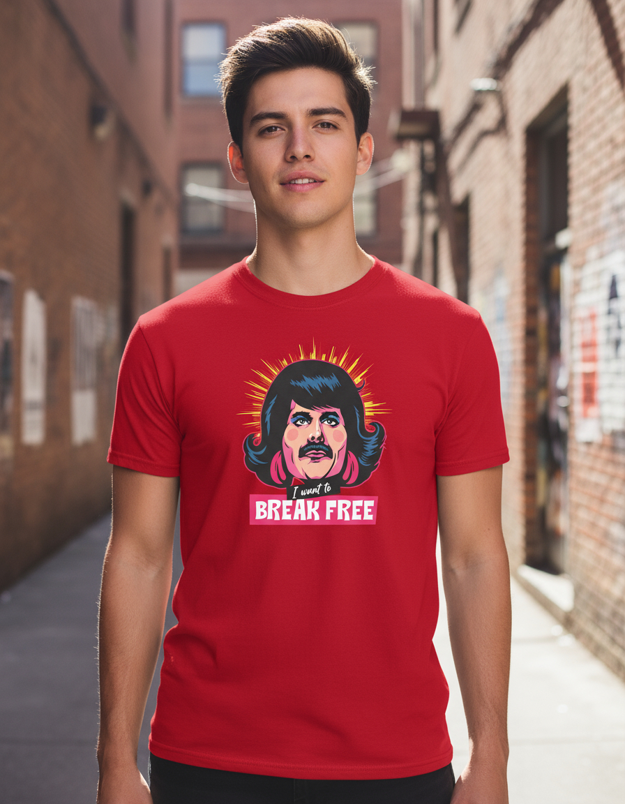 Remera: I Want To Break Free Memoestampados - Imagen 16