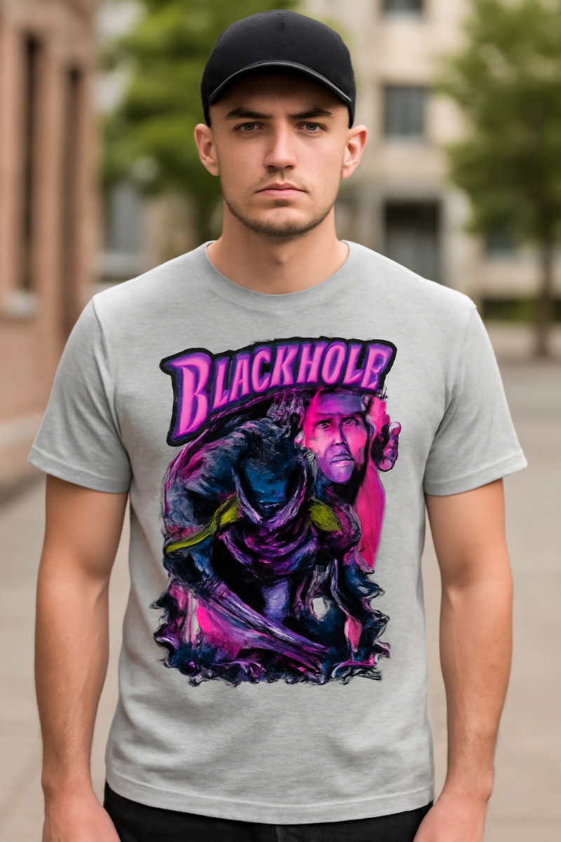 Remera: Blackhole Memoestampados