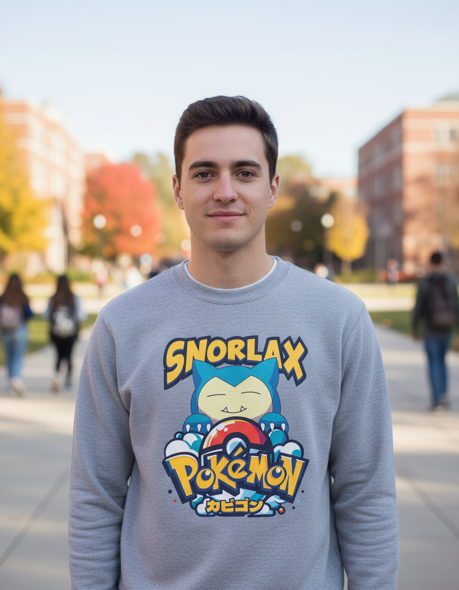 Buzo Snorlax Pokemon Memoestampados - Imagen 11