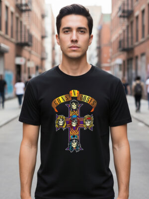Remera: Guns And Roses 05 Memoestampados