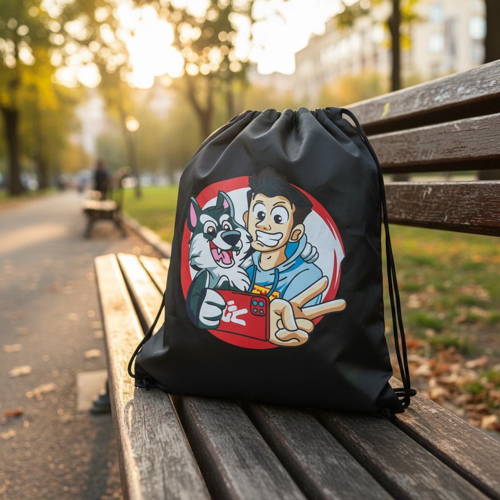 Mochila Bolsa De Nylon Personalizada - Imagen 9