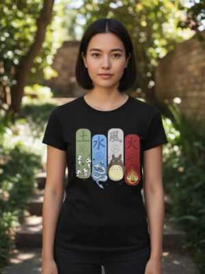 Remera: Studio Ghibli 01 Memoestampados
