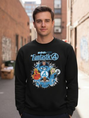 Buzo The Fantastic 4 Icons Memoestampados