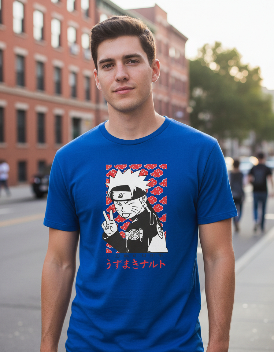 Remera: Naruto Peace Memoestampados - Imagen 5