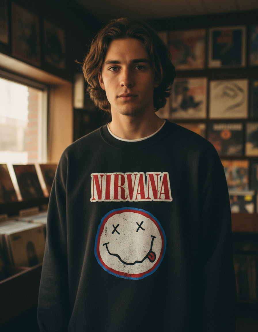 Buzo: Nirvana Musica Rock Memoestampados - Imagen 3