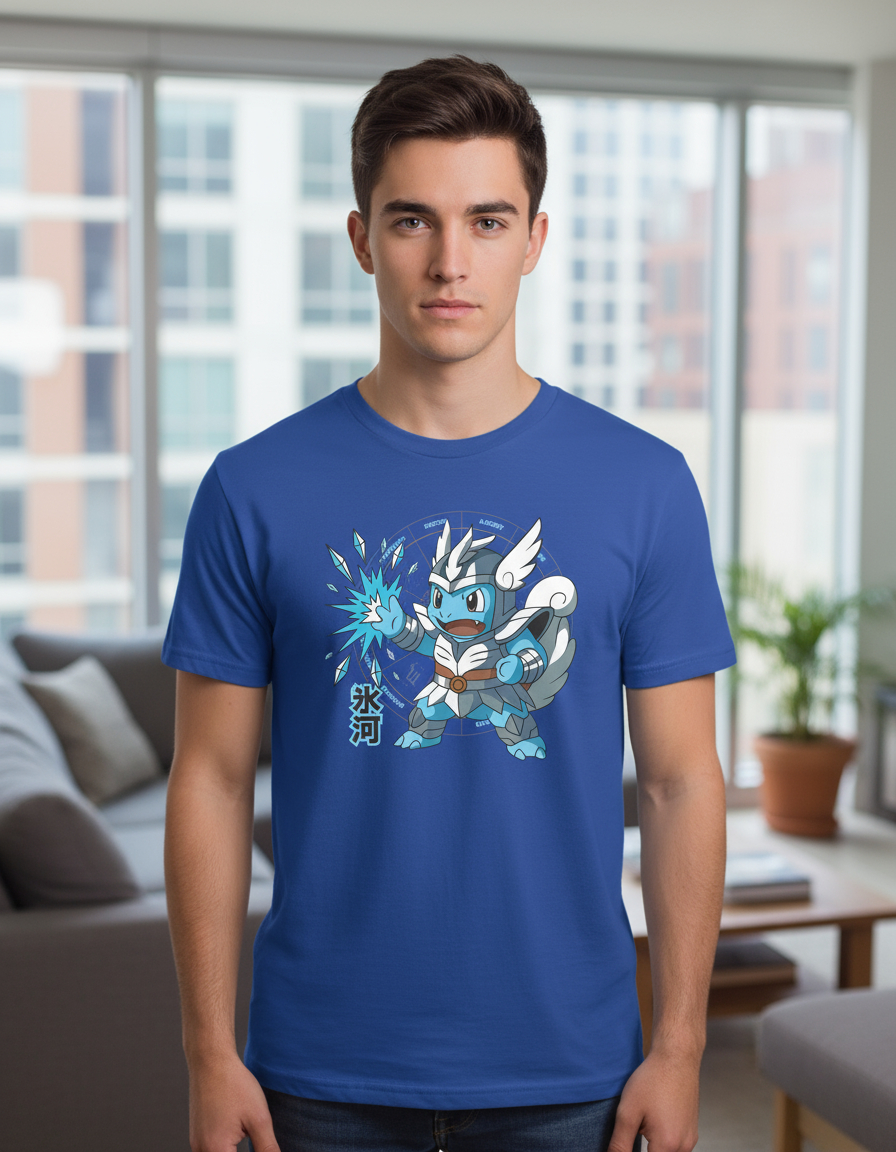 Remera: Seiya Cisne Squirtle Pokemon Memoestampados - Imagen 11