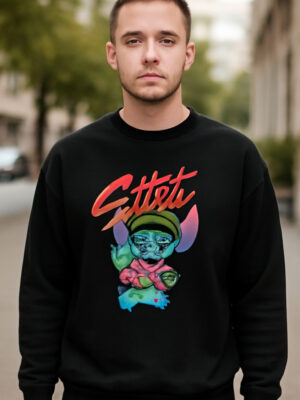 Buzo Stitch Music Memoestampados