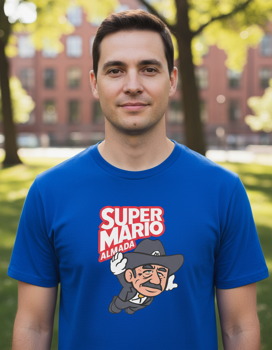 Remera: Super Mario Almada Memoestampados - Imagen 4