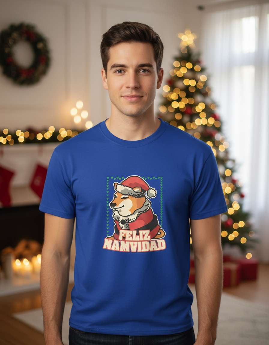 Remera: Feliz Namvidad Memoestampados - Imagen 2