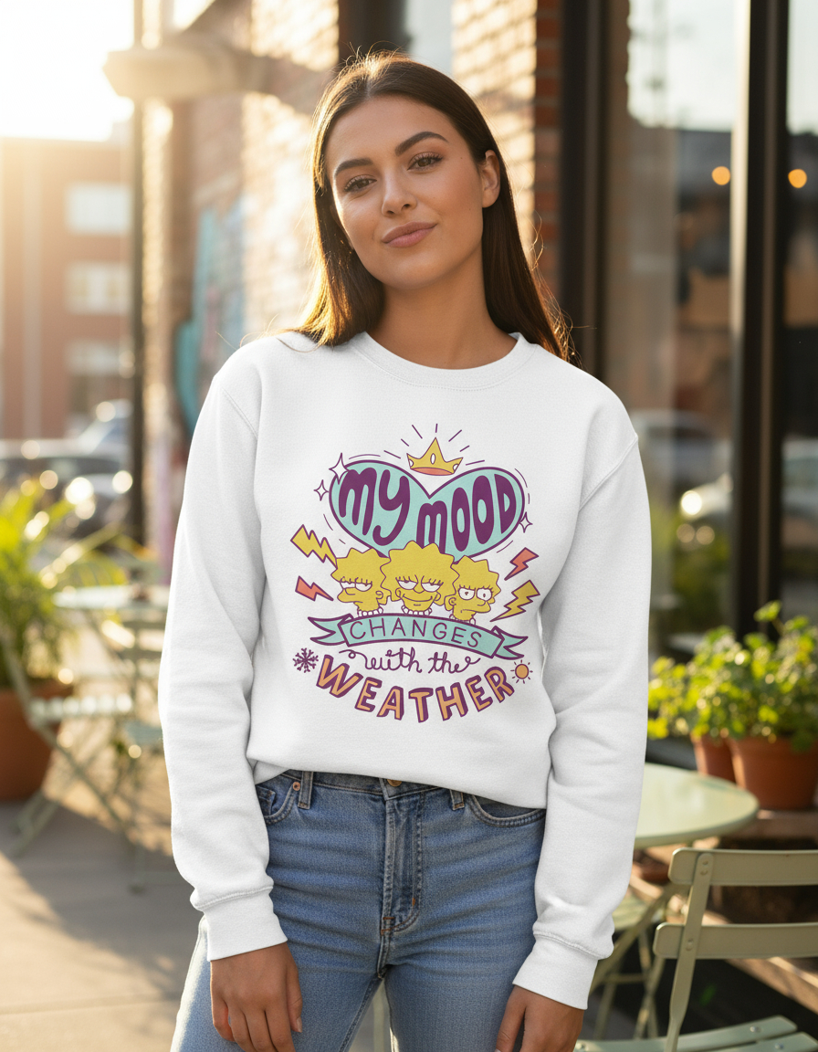 Buzo Lisa My Mood Changes Memoestampados - Imagen 9