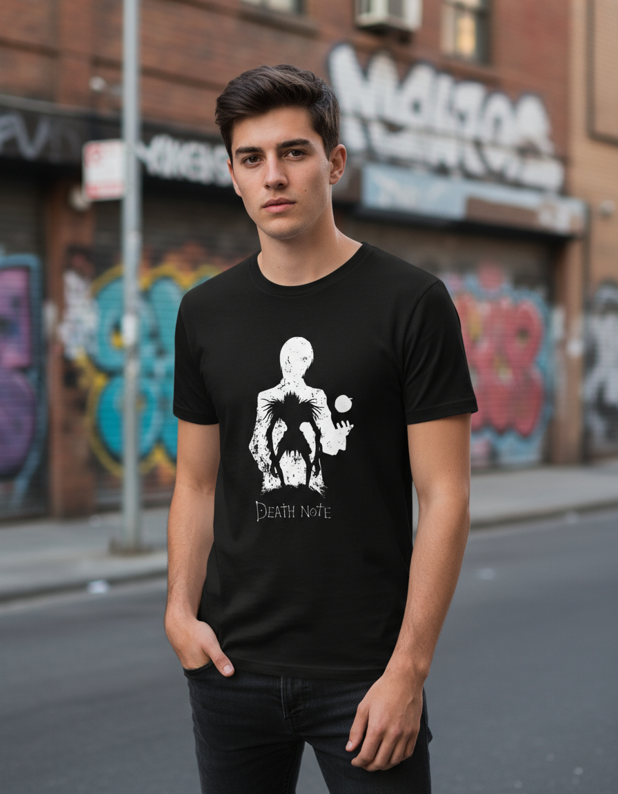 Remera Death Note 2 Algodón Memo Estampados