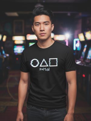 Remera: Squid Game Glich Memoestampados