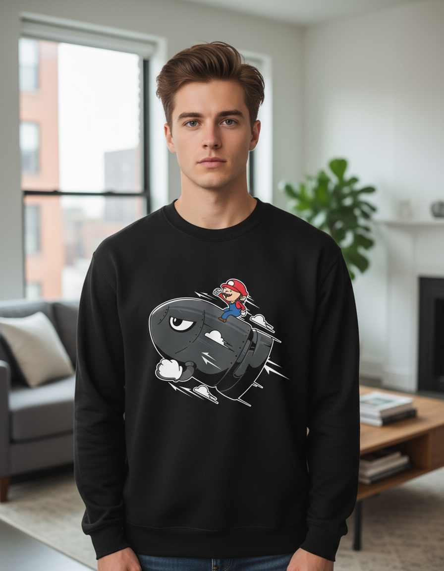 Buzo Mario Bullet Memoestampados