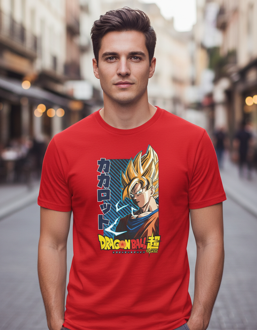 Remera: Goku Dbz 02 Memoestampados - Imagen 10