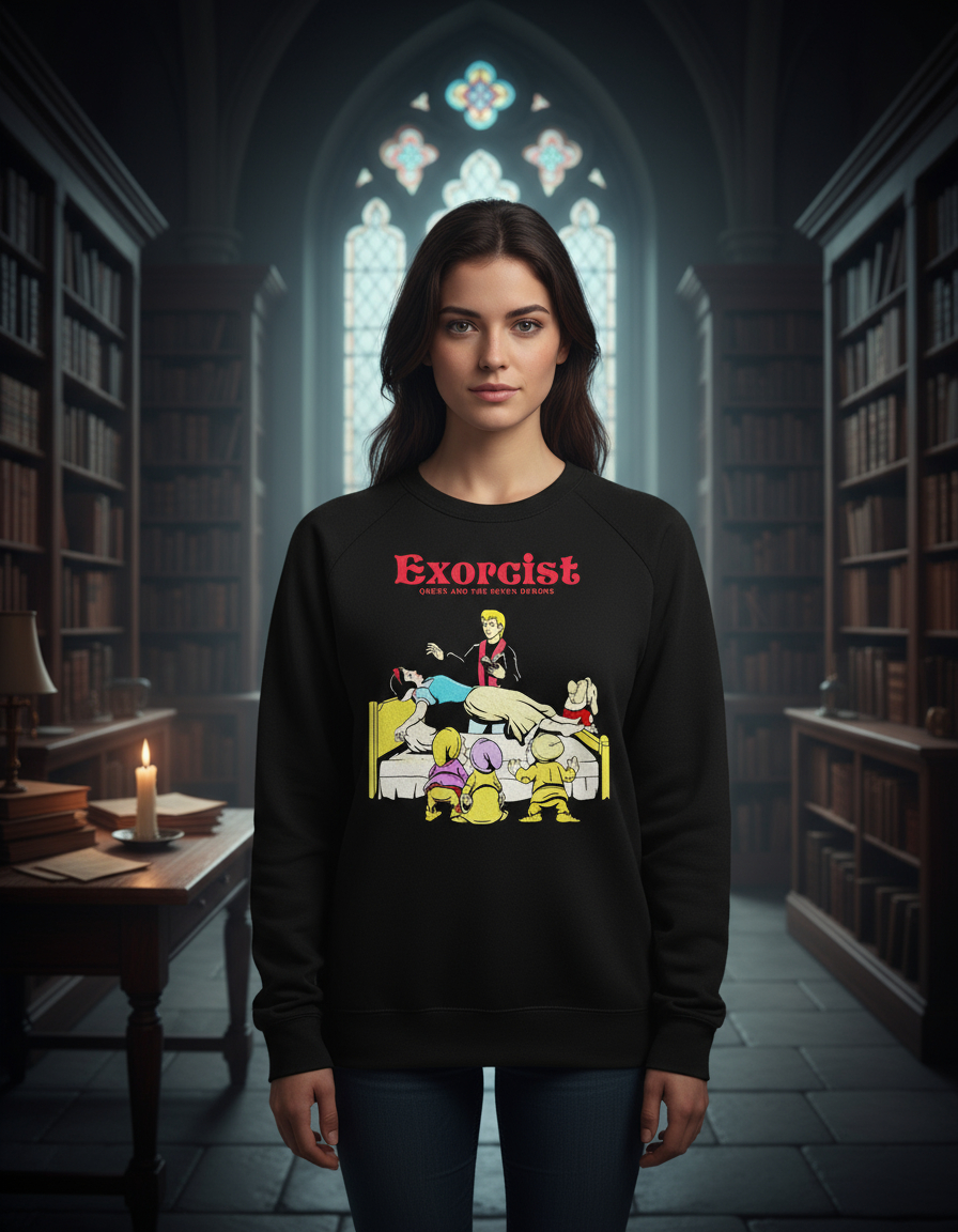 Buzo Exorcista Blanca Nieves Memoestampados