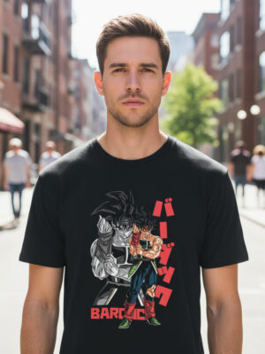 Remera: Bardock 01 Memoestampados