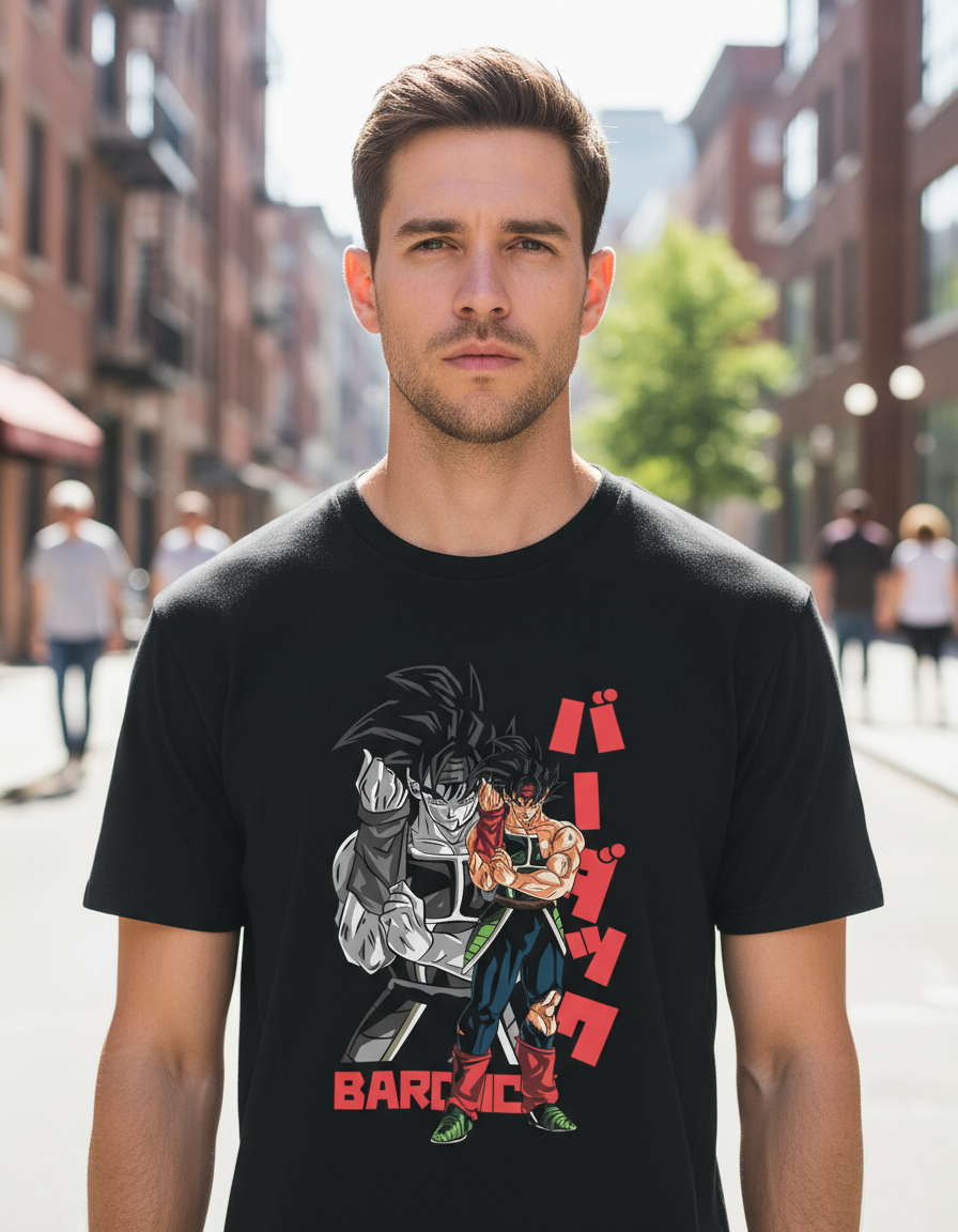 Remera: Bardock 01 Memoestampados
