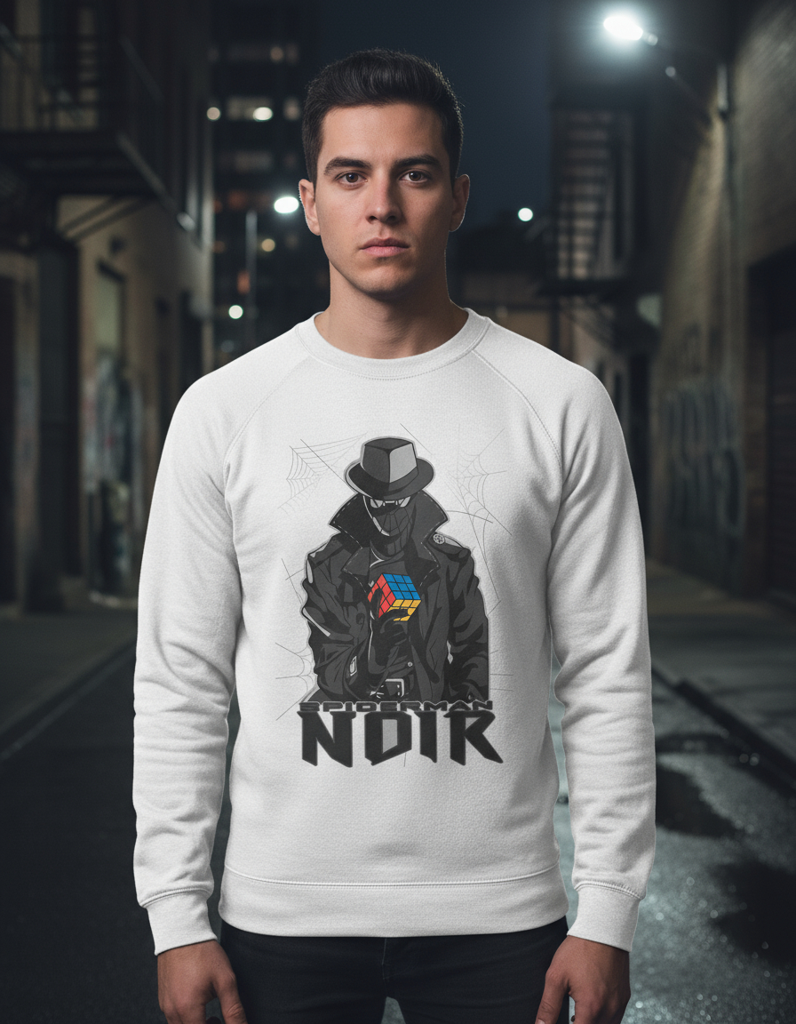 Buzo Spider-man Noir Memoestampados - Imagen 9