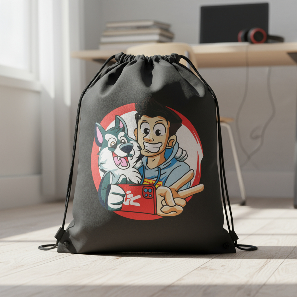 Mochila Bolsa De Nylon Personalizada - Imagen 6
