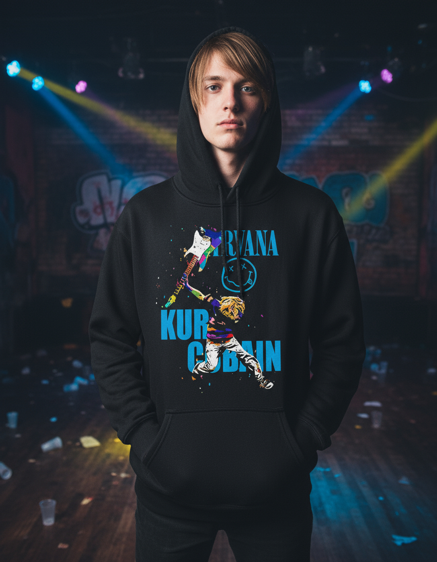 Canguro Nirvana Kurt Cobain 02 Memoestampados - Imagen 3