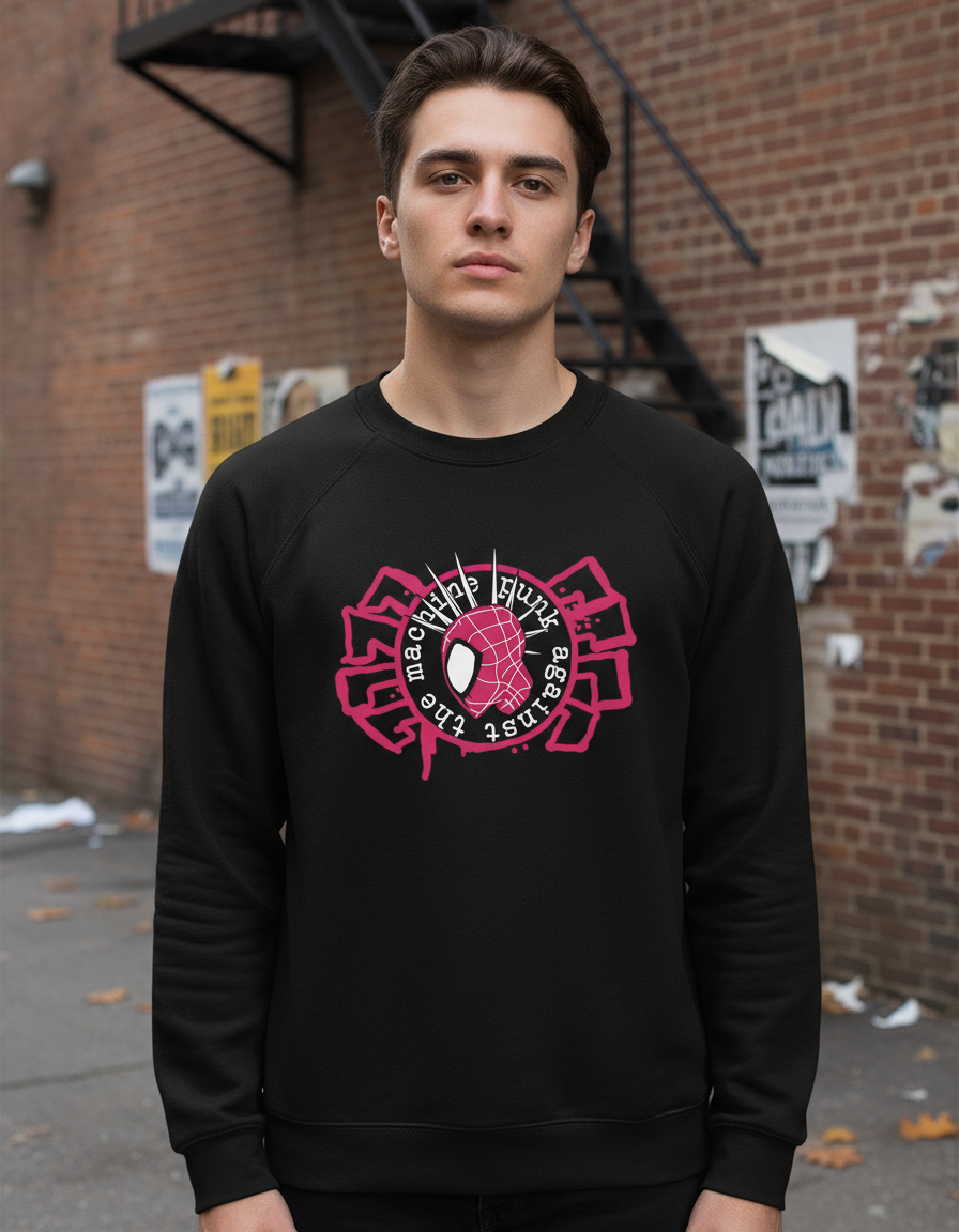 Buzo Punk Against The Machine Memoestampados - Imagen 4