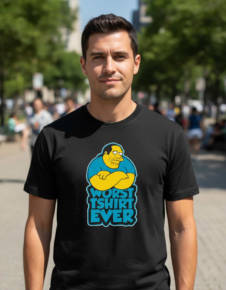 Remera: Worst Tshirt Ever Memoestampados