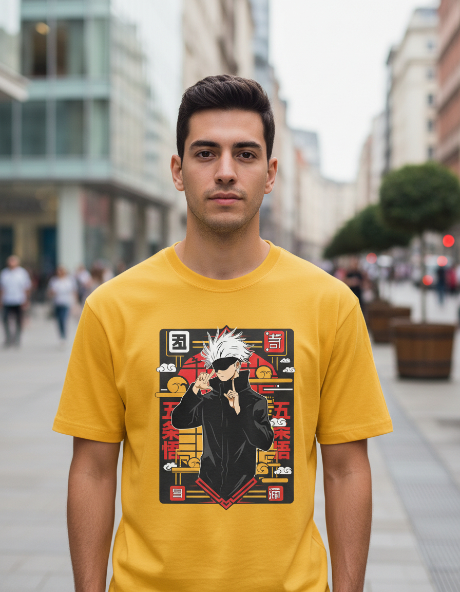 Remera: Satoru Gojo Memoestampados - Imagen 4