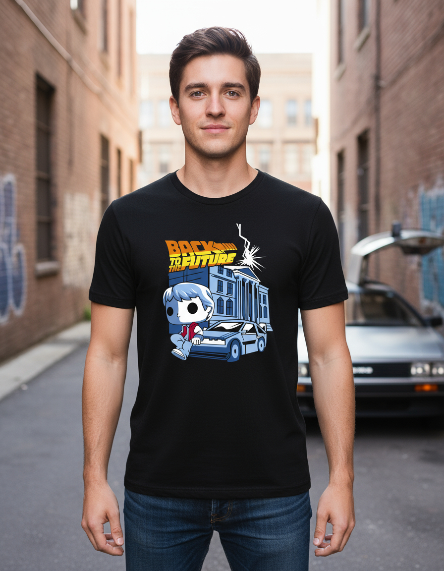 Remera: Volver Al Futuro Muñeco Memoestampados