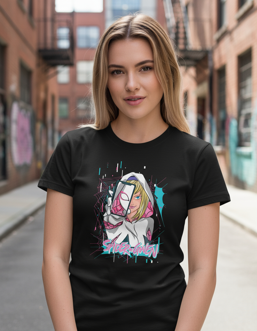 Remera: Spider Gwen Memoestampados - Imagen 2