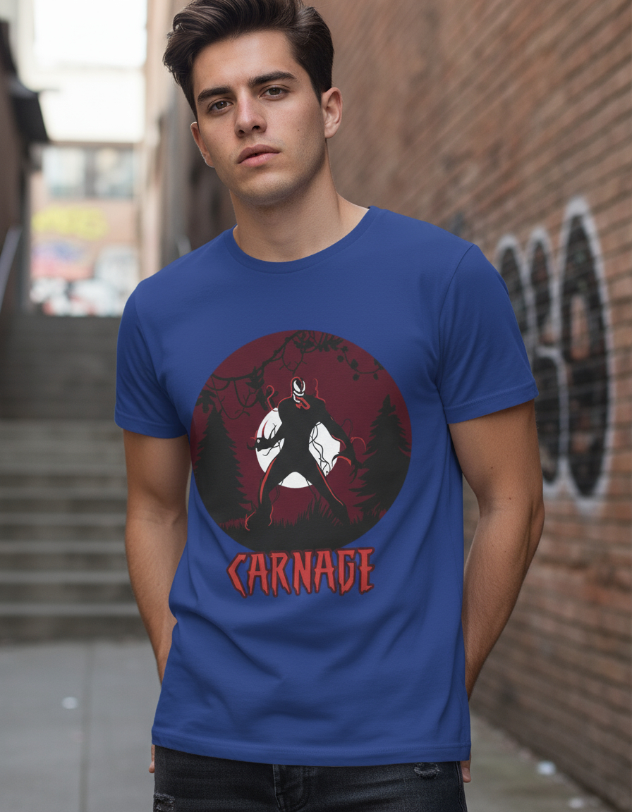 Remera: Carnage Silueta Memoestampados - Imagen 6