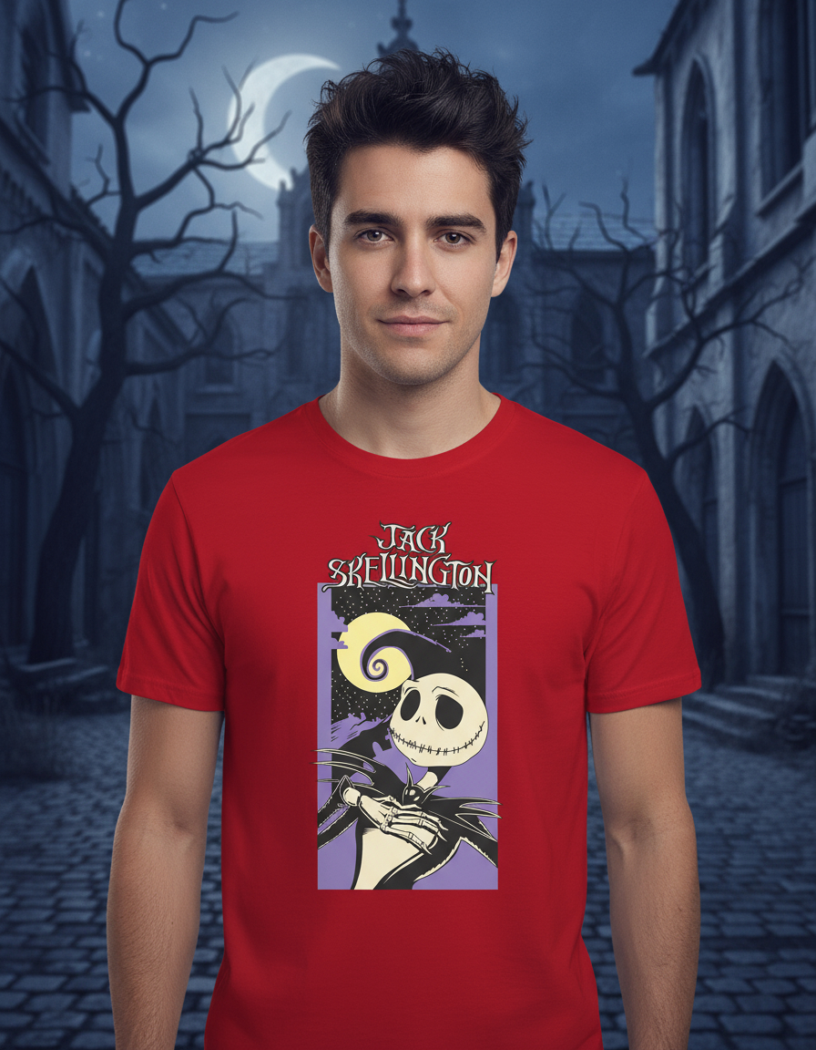 Remera: Jack Skellington Memoestampados - Imagen 7
