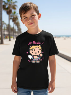 Remera: Hi Barbie Memoestampados