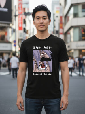Remera: Kakashi Hatake Naruto Memoestampados