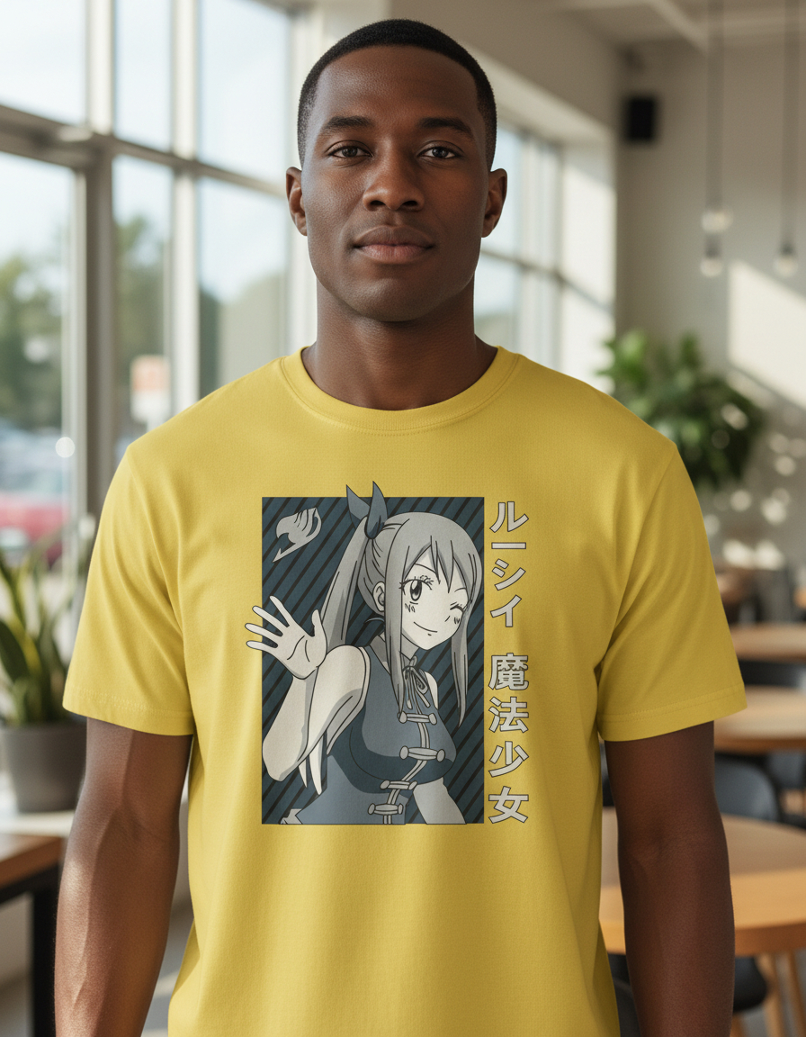 Remera: Lucy Heartfillia Memoestampados - Imagen 15