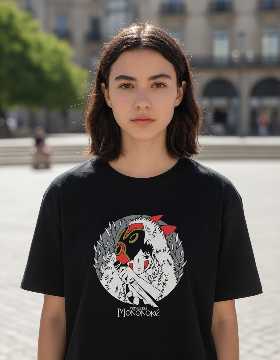 Remera: Princesa Mononoke Memoestampados