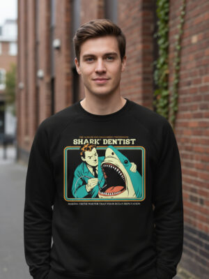 Buzo Shark Dentist Memoestampados