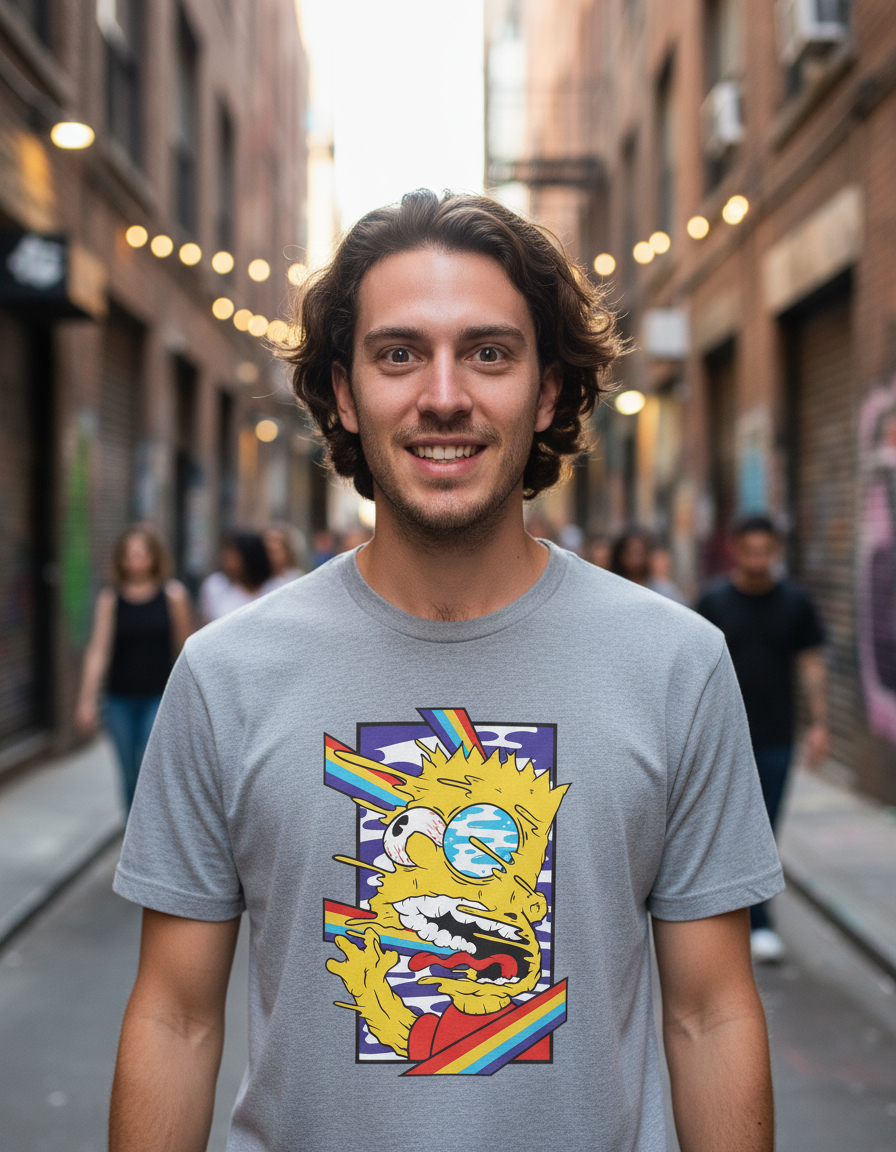 Remera: Psycho Bart Memoestampados - Imagen 12