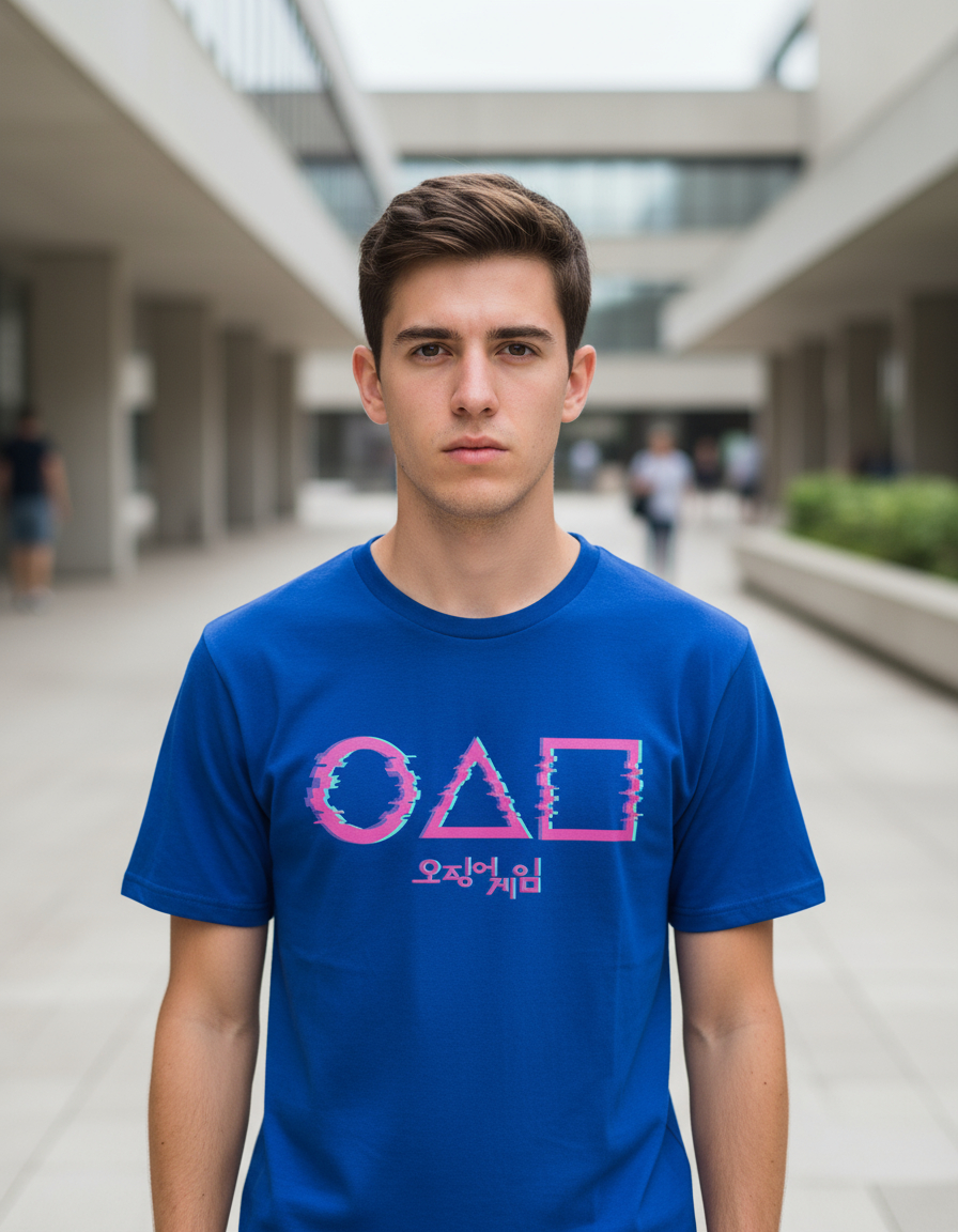 Remera: Squid Game Glich Memoestampados - Imagen 4