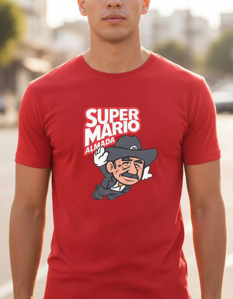 Remera: Super Mario Almada Memoestampados - Imagen 5