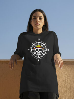 Remera: One Piece Brujula Memoestampados
