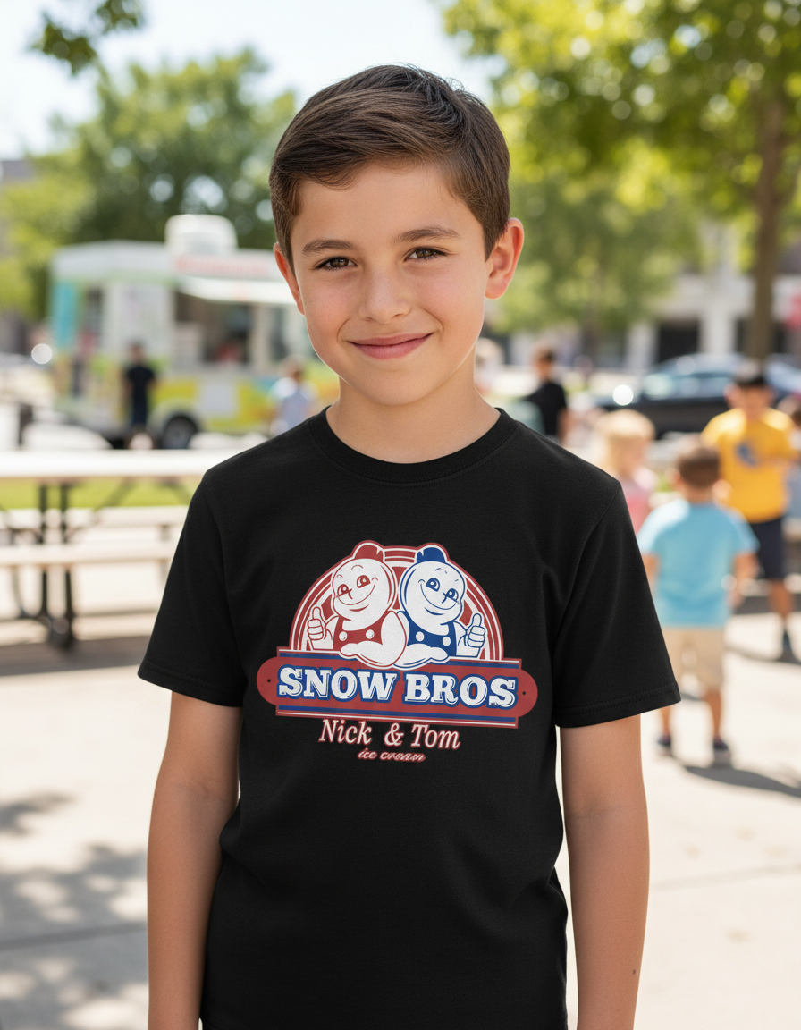 Remera: Snow Bros Memoestampados