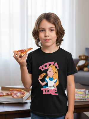 Remera: Pizza Time 01 Memoestampados