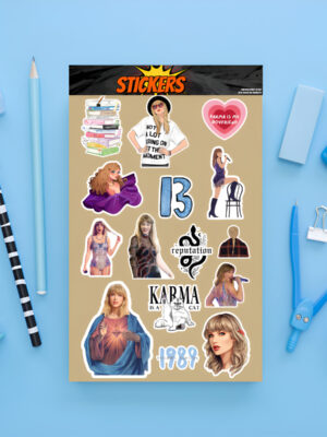 Pack Pegotines Stickers Taylor Swift Memoestampados
