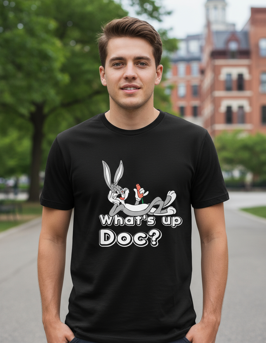 Remera: Whats Up Doc Bugs Memoestampados