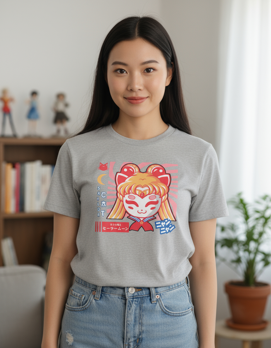 Remera: Sailor Cat Memoestampados - Imagen 18