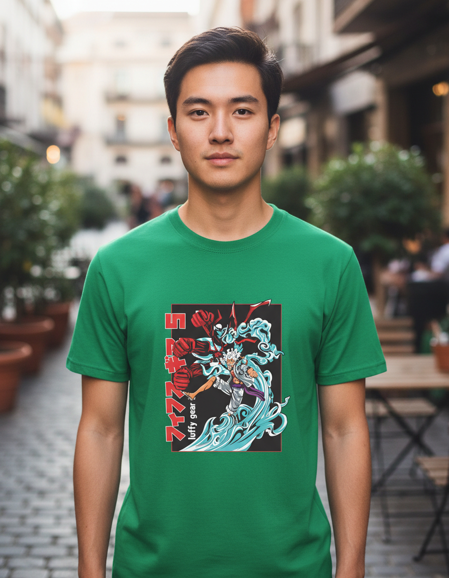 Remera: Luffy Gear 5, 01 Memoestampados - Imagen 13